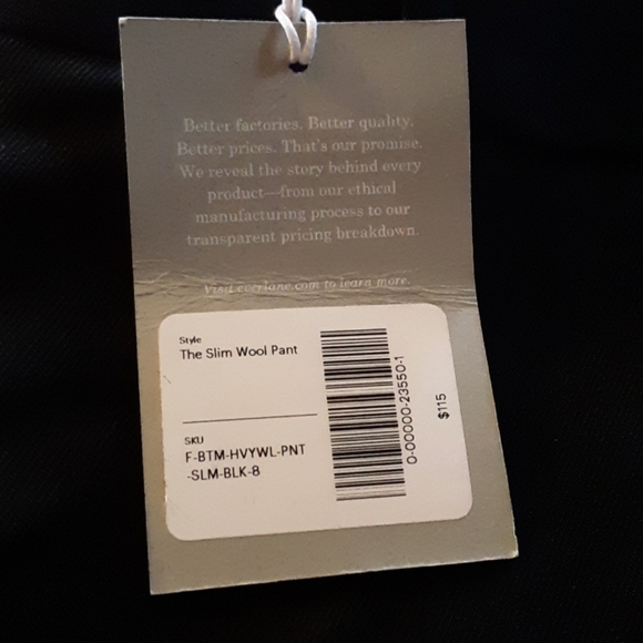 Everlane The Slim Wool Pants - Picture 4 of 4